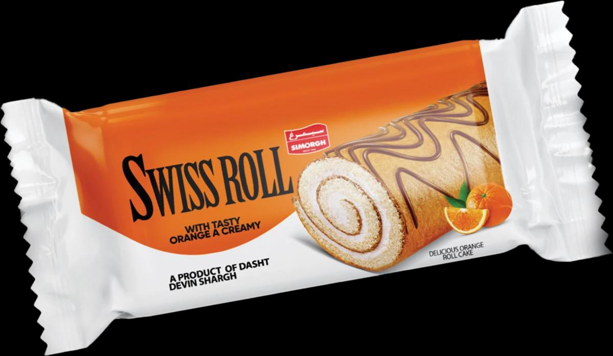 Fruit Cake Roll (Orange)