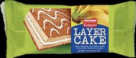 Two-Layer Fruit Sponge Cake (Orange)