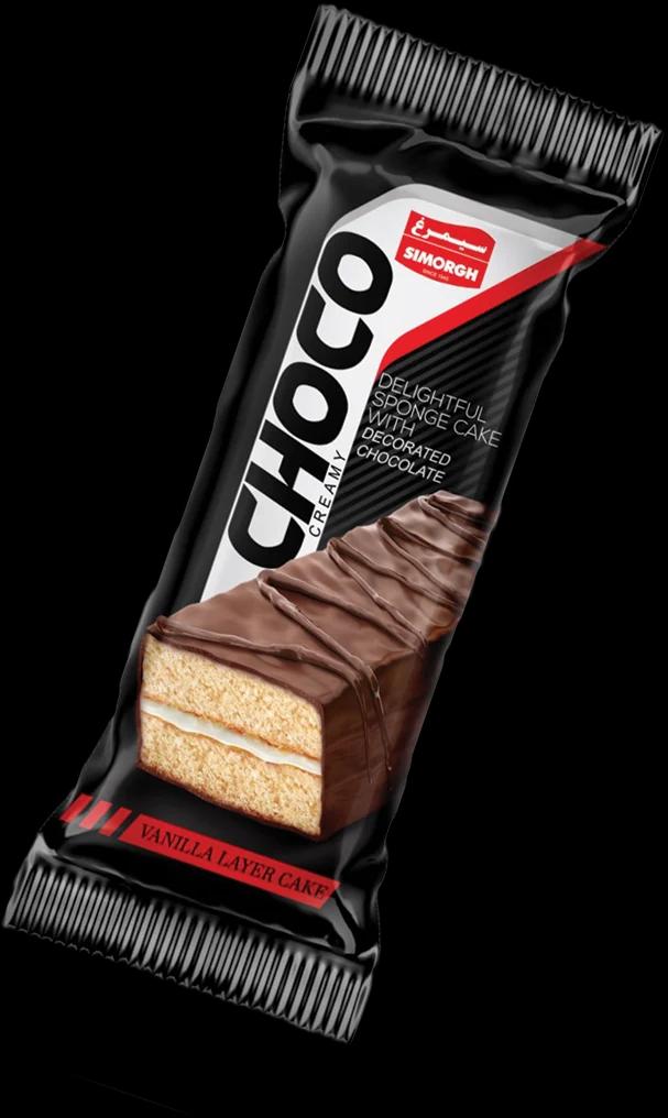 Two-Layer Chocolate-Covered Cake