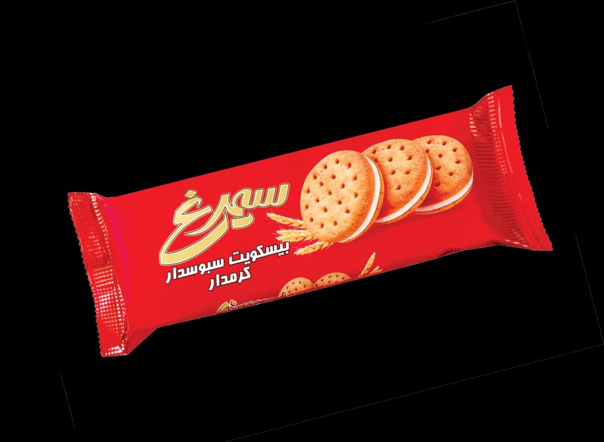 بیسکویت کرمدار گندمی