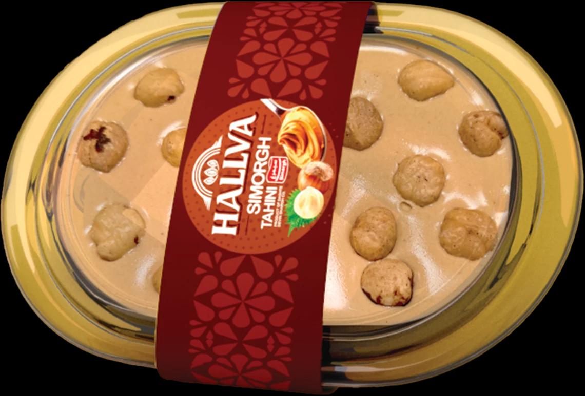 Tahini Halva with Peanut Butter Coating — Hazelnut